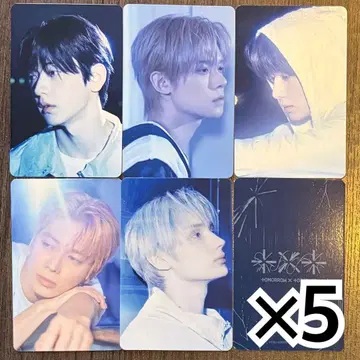 txt 세츠나하나비 보통 봉입 트레이딩 카드 5종 컴프 x 5