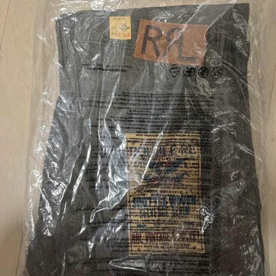 더블알엘 빈티지파이브포켓 올리브 32x32