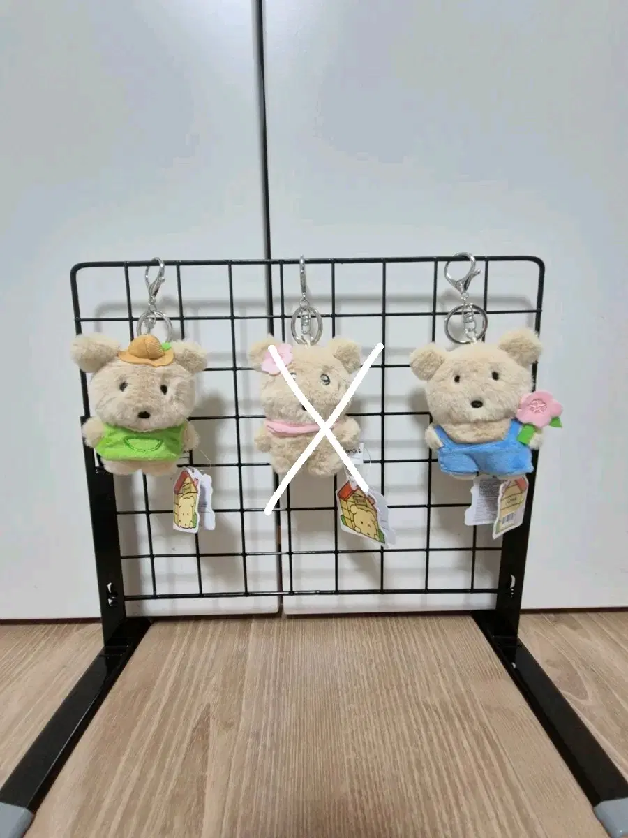 정품)깜자 8cm인형 키링 3종/새상품(택0)