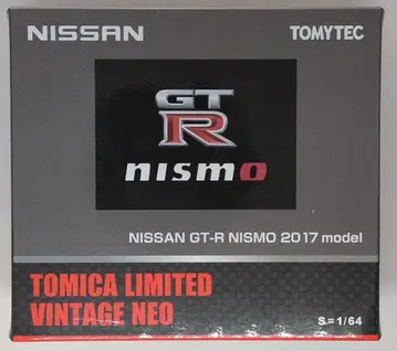 토미텍 TOMICA LIMITED VINTAGE NEO NISSAN GT-R NISMO 2017 모델 다크 매트 그레이