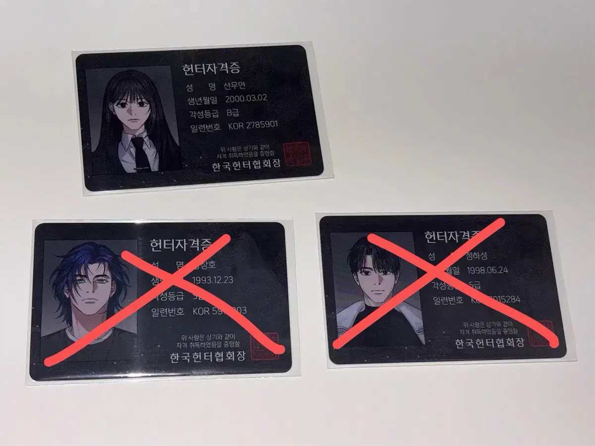 이착헌 국내 헌터증 (선우연)