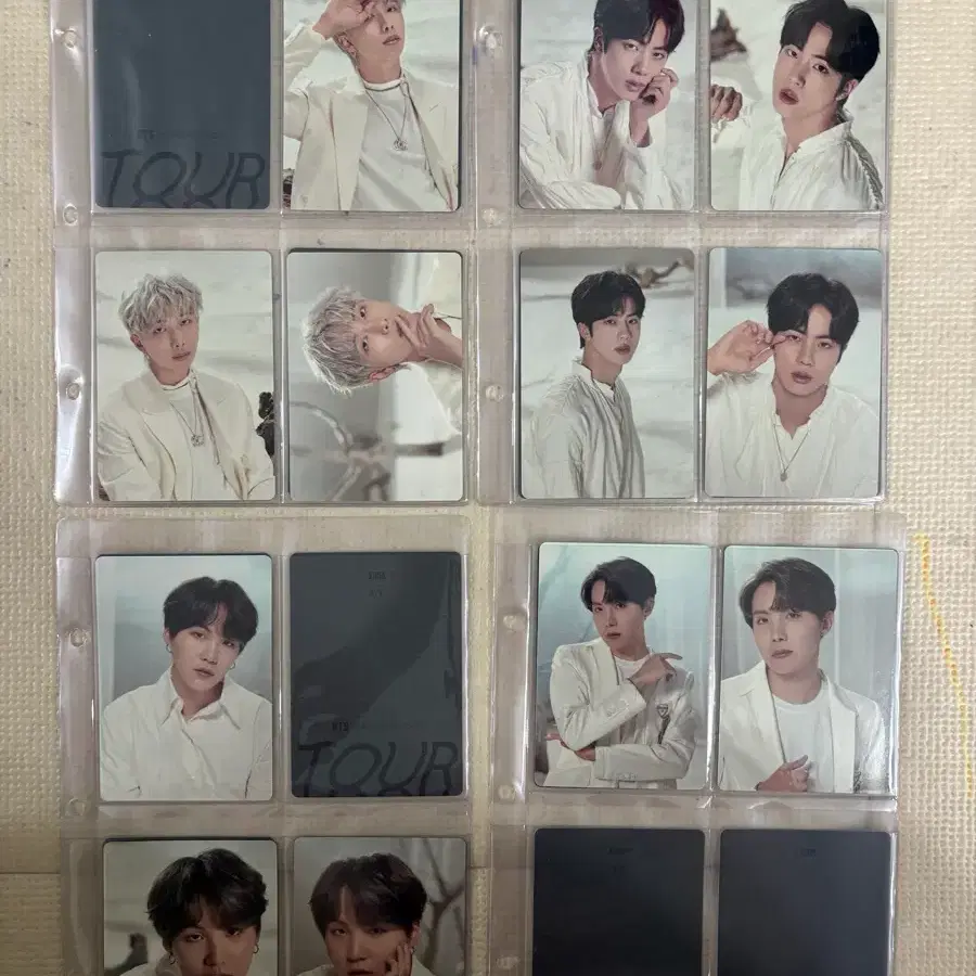 방탄 맵솔콘 포카