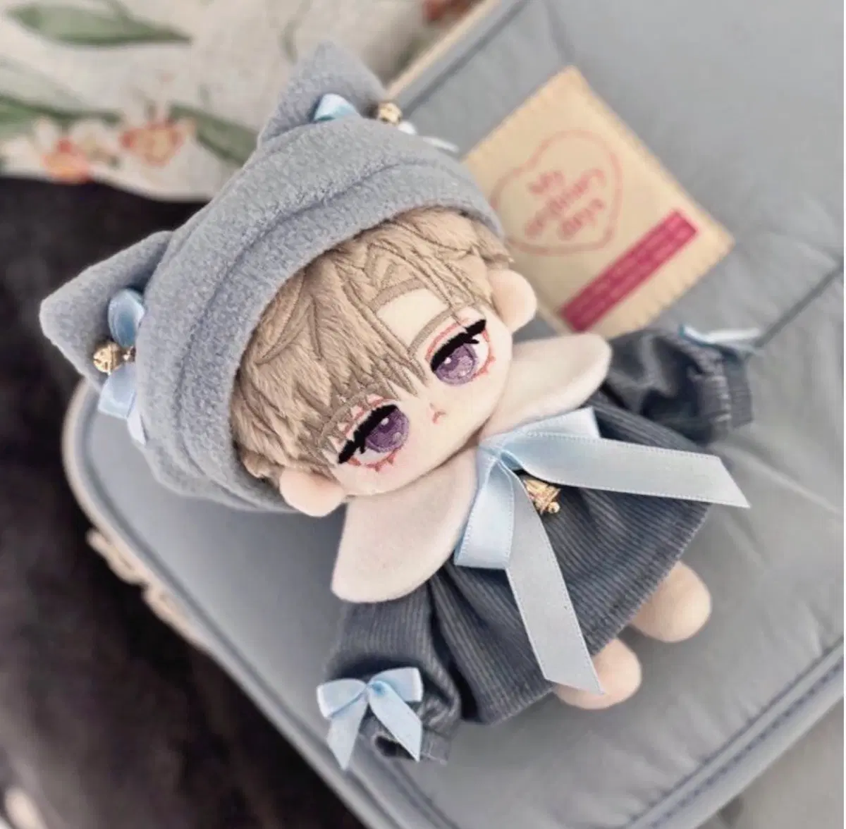 무속성 라비얀 뼈깅 10cm솜인형