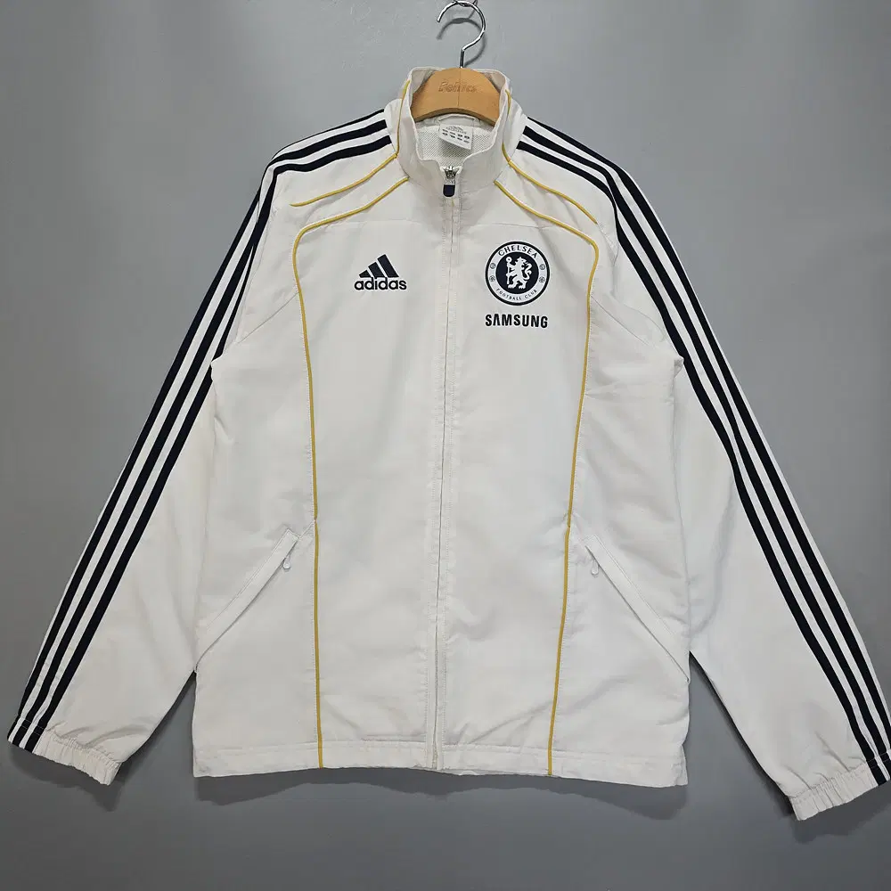 아디다스 Adidas 첼시 FC 삼성 올드스쿨 웜업 윈드브레이커 자켓 S