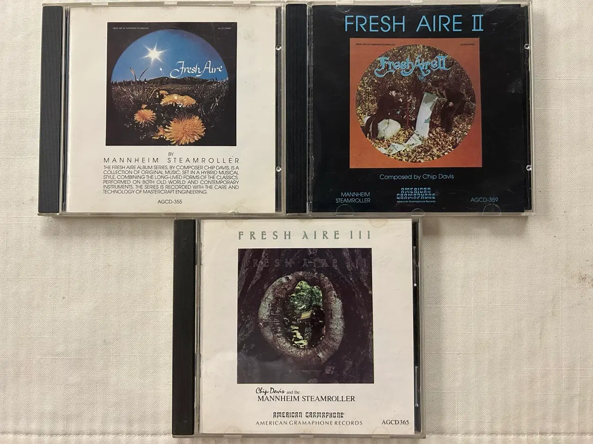 만하임 스팀롤러 Fresh Aire 시리즈 CD
