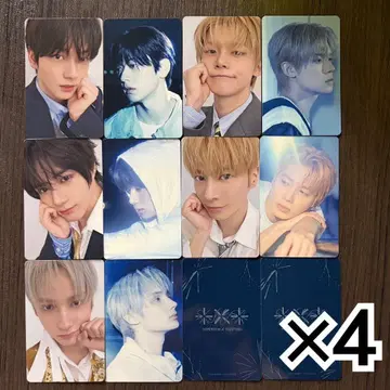 txt 세츠나하 나비 보통 봉입 셀카 트레이딩 카드 10종 컴프 x 4