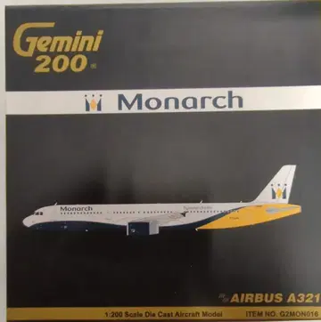 GEMINIJETS GEMINI200 MONARCH AIRBUS A321 MON016