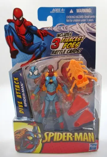 HASBRO 스파이더맨 다이브 어택 스파이더맨 3.5인치