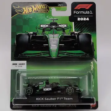 MATTEL HOTWHEELS PREMIUM HOTWHEELS KICK Sauber F1 Team(#77Valtteri Bottas ) JBM13