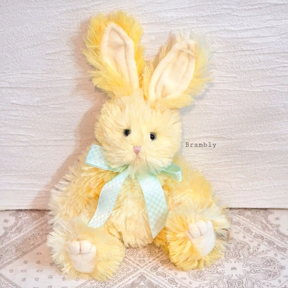 Boyds Bears 보이즈베어 빈티지인형 테디베어 옐로우 버니 노랑 토끼 키덜트 장식 인테리어 소품