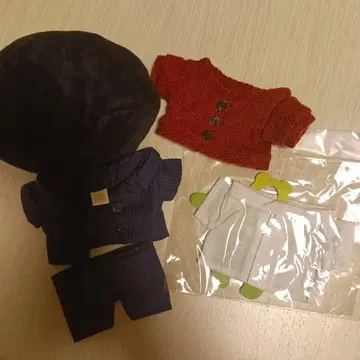 옷 갈아입기 봉제 인형용 의상 세트 3점 세트 20cm용
