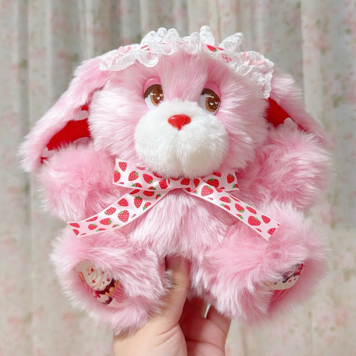 핸드메이드 일본 작가님 carousel rabbit 토끼 인형