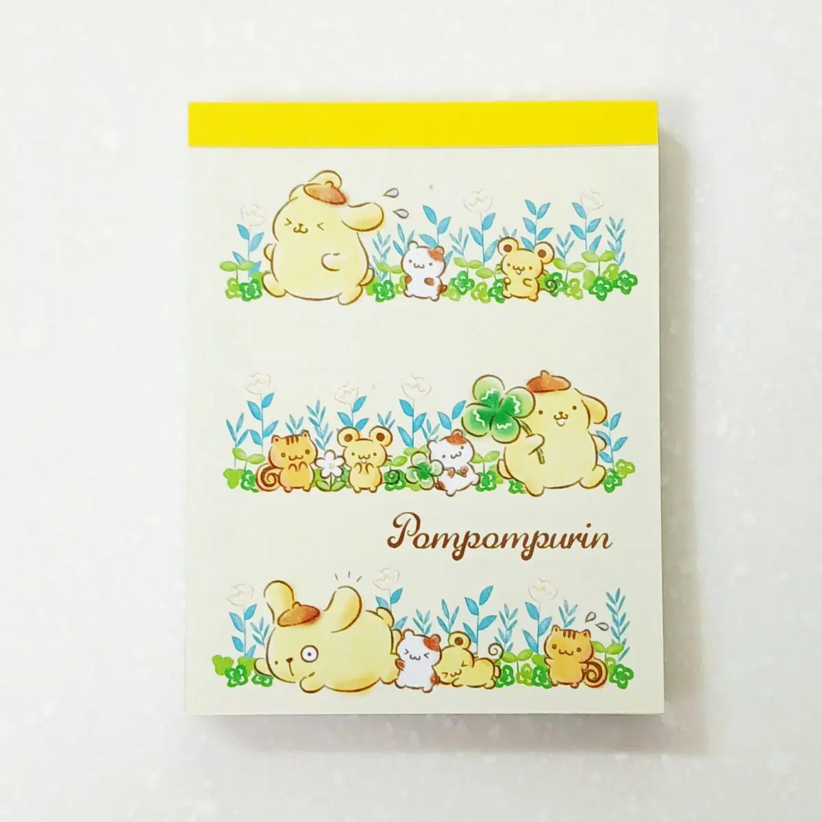 산리오 폼폼푸린 미니 메모지 메모장 메모 패드 캐릭터 노트_0353