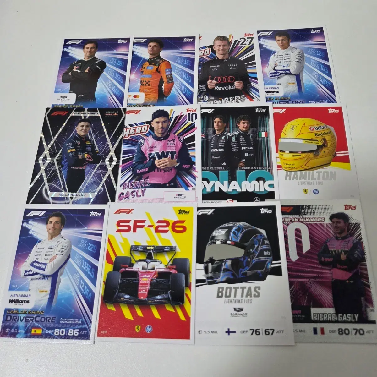 2026 탑스 topps 에프원 f1