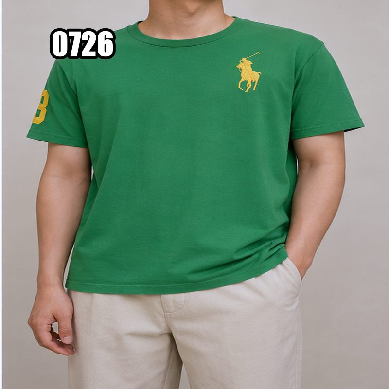 XL 폴로 랄프로렌 그린 빅포니 반팔 티셔츠