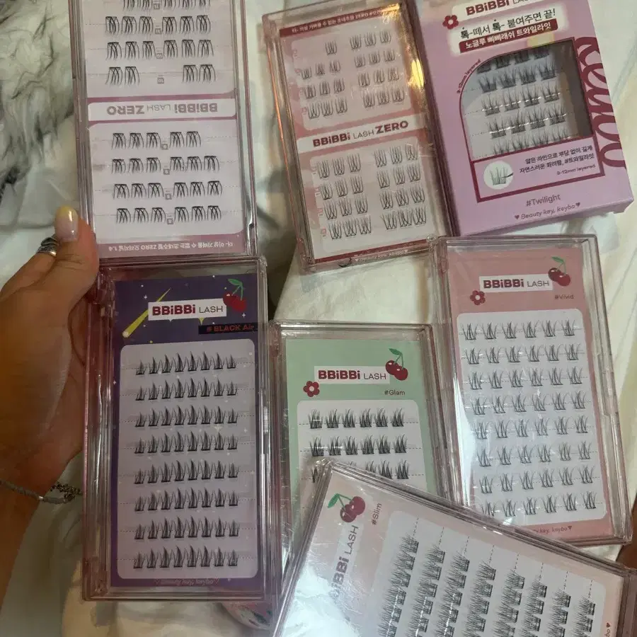 삐삐래쉬 속눈썹 노글루 일괄
