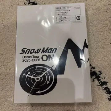 Snow Man ON 초회 슬리브 케이스 사양 일반ver (Blu-ray)
