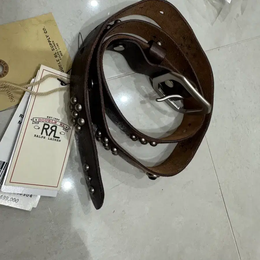Rrl 라스코 밸트 30