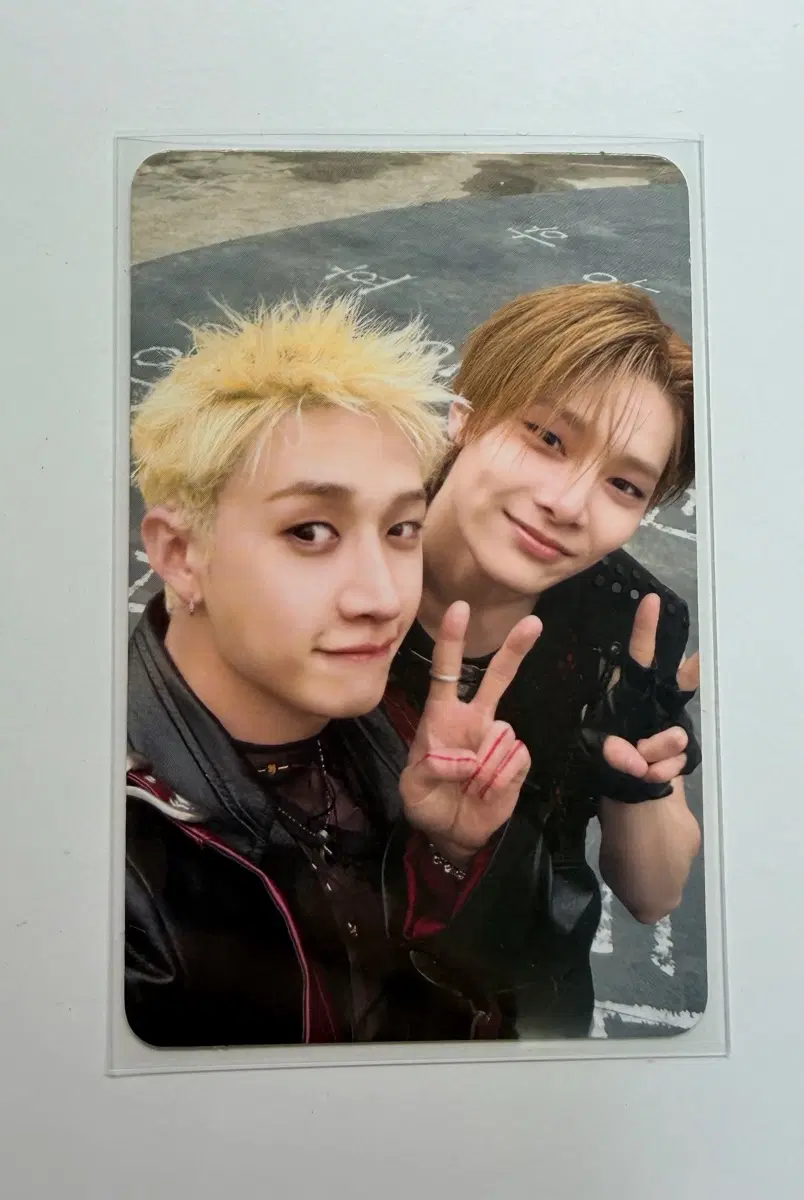 스트레이 키즈 리노 방찬 아이엔 디스앤댓 앨범 방빵즈 유닛포카