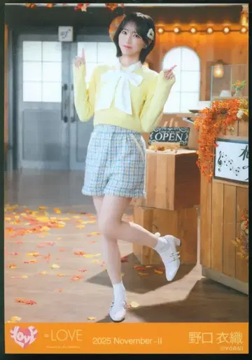 =LOVE 2025년 11월 랜덤 브로마이드 노구치 이오리 2025 November-II (19thcw [ 코모레비 메조포르테 ] ) 히키