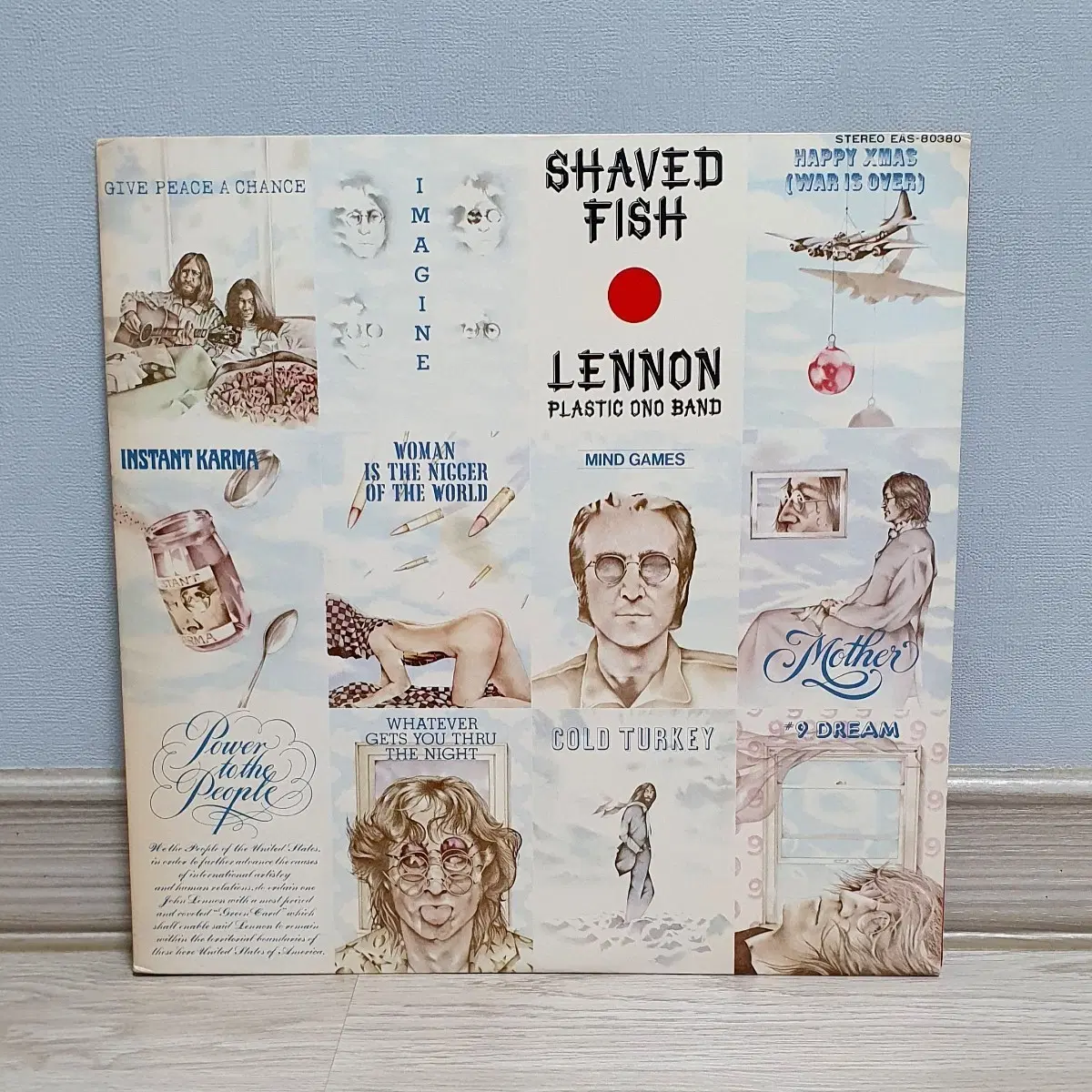 LP ㅡ John Lennon / Shaved fish 수입명반
