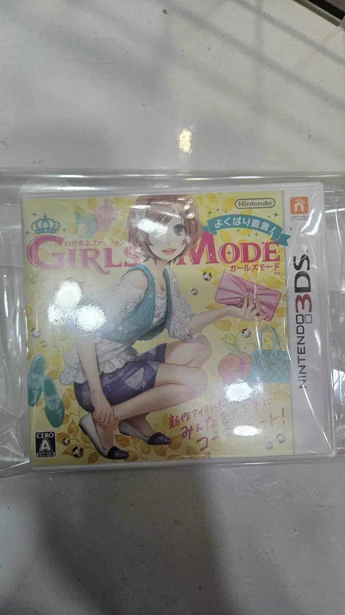 닌텐도 3DS 걸즈 모드 패션 게임 일판