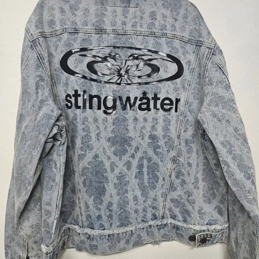 (Stingwater) 스팅워터 넥 체인 자켓 빈티지 블루m