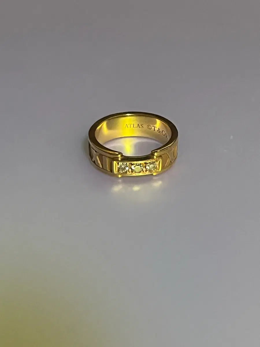 티파니앤코 아틀라스 다이아 3P 반지 18k 750