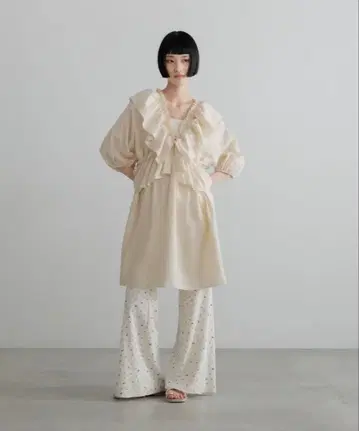 멀티 웨이 프릴 미니 원피스 SS