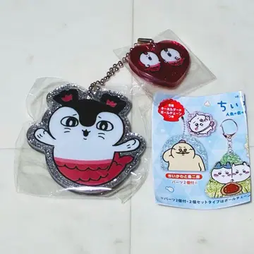 치이카와 인어섬의 비밀 라메 아크릴 키링 가챠 세이렌과 인어