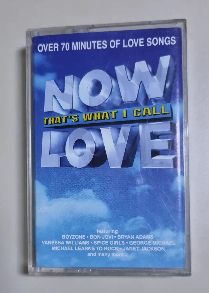 나우 Now Love (개봉 카세트테이프)