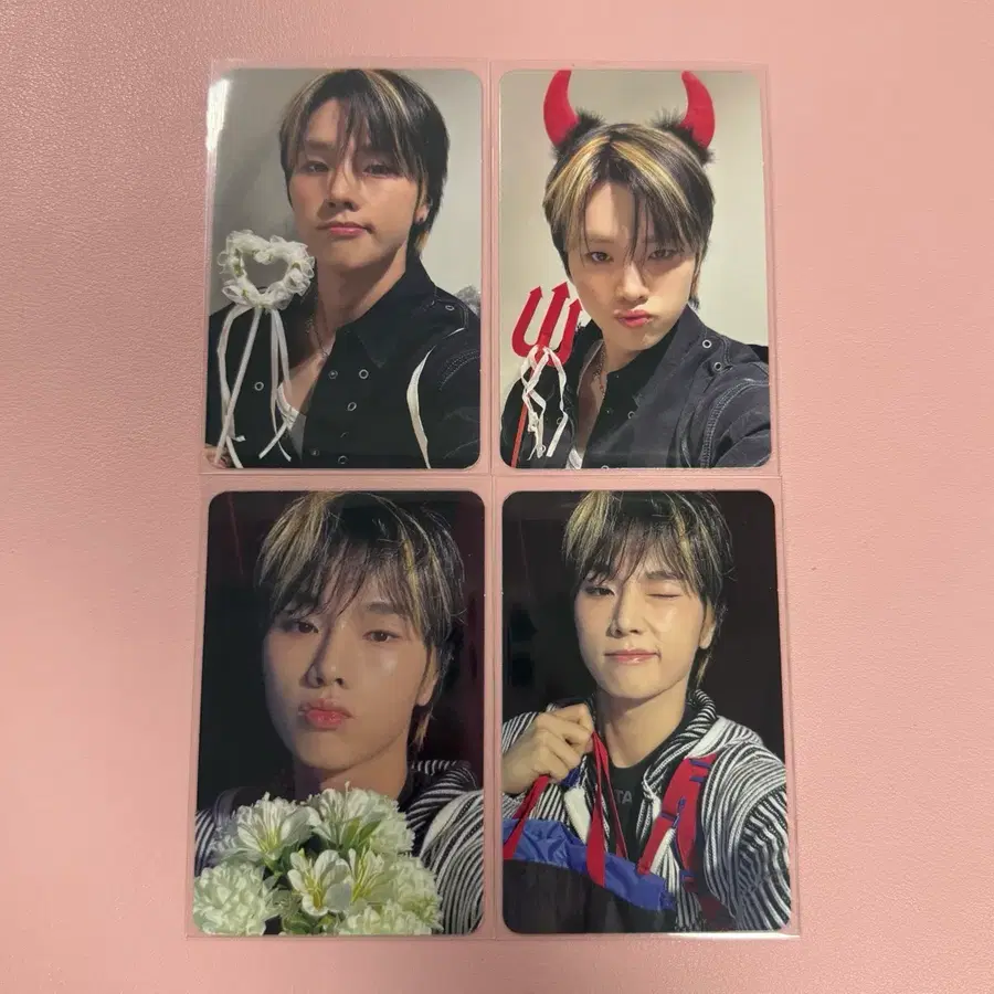 엑스디너리히어로즈 엑디즈 뷰마콘 콘서트 입장포카 4장 일괄 정수