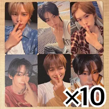 TWS SODA SODA 타워 레코드 시부야 럭키 드로우 6종 컴프 x 10
