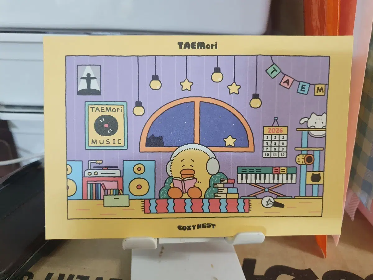 샤이니 태민 팝업 엽서