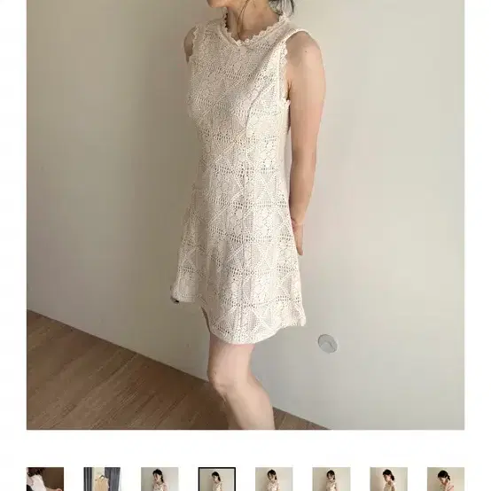 누드클래식 쟈넷 하프 드레스
