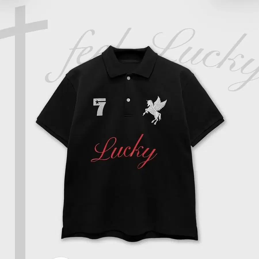 Koinseoul x ifeellucky polo shirt