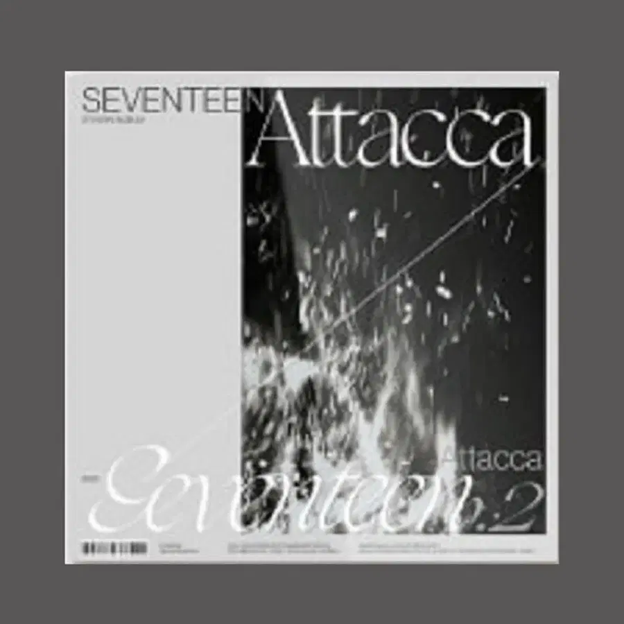 SEVENTEEN 세븐틴 미니 9집 Attacca