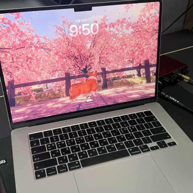 맥북 에어 M2 15인치 (16GB/256GB) 스페이스 그레이