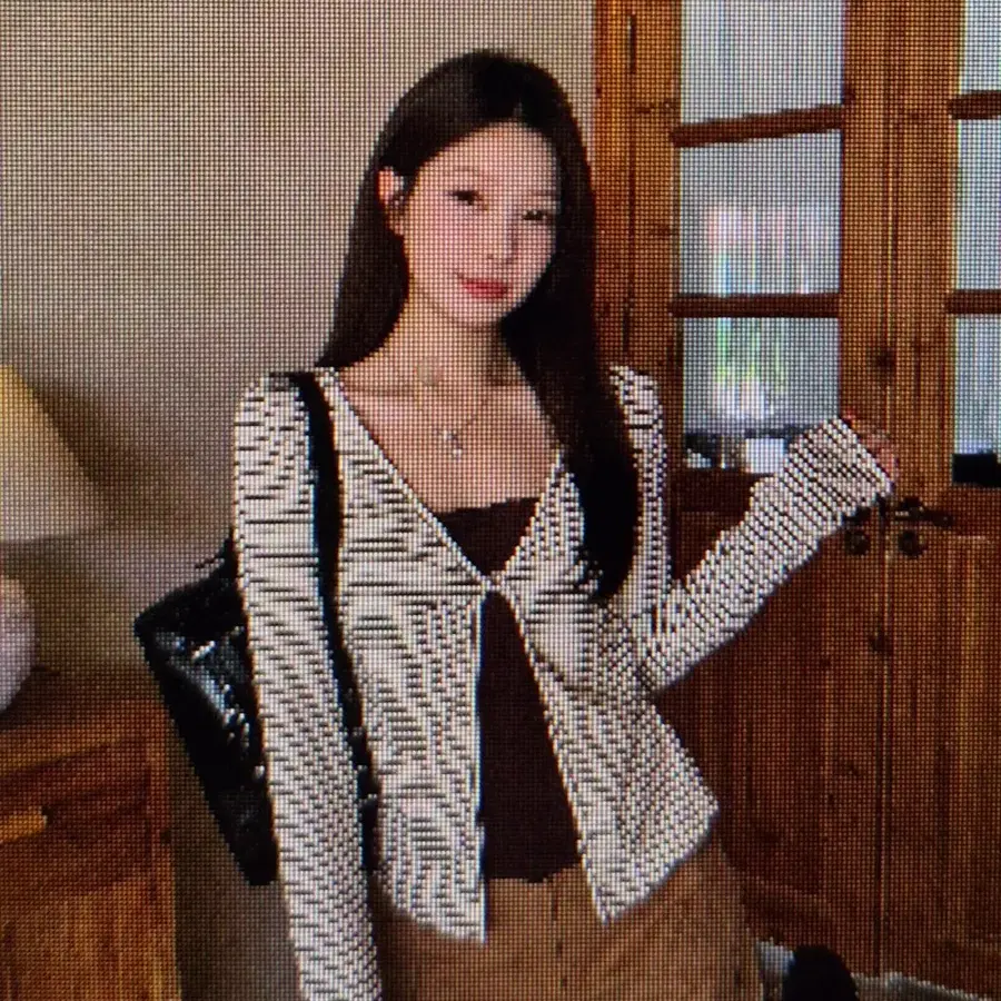 (해외배송)스트라이프 패턴 가디건  2컬러