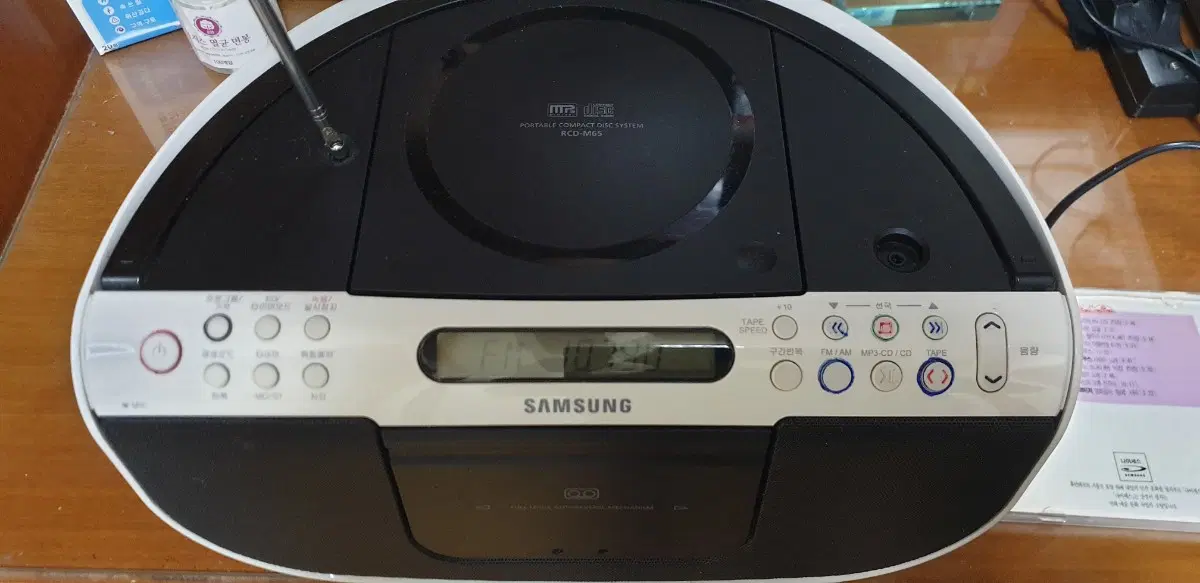 삼성 미니오디오 카세트 RCD-M65