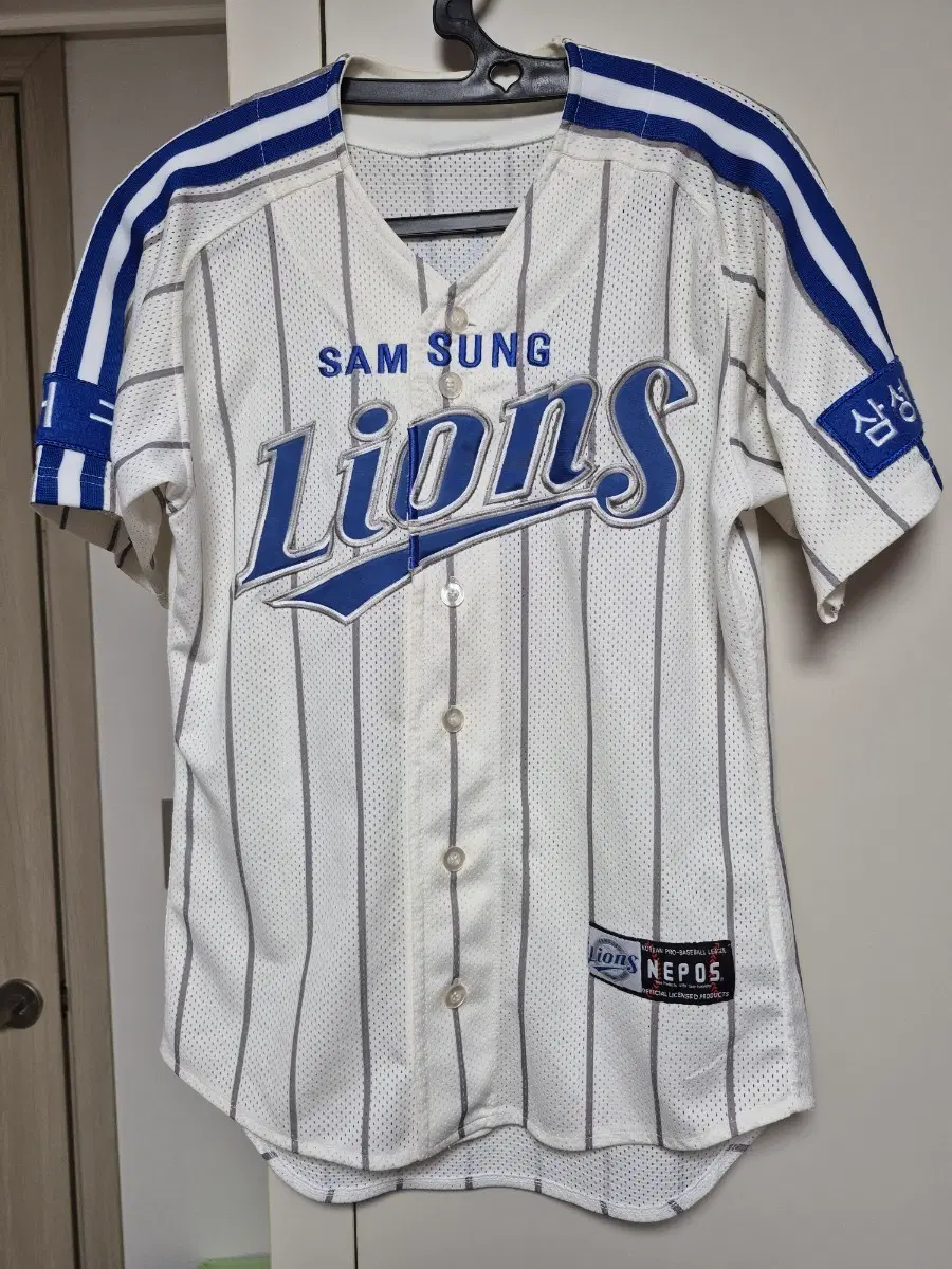 삼성라이온즈 왕조시절 유니폼 95사이즈 차우찬 마킹 판매합니다
