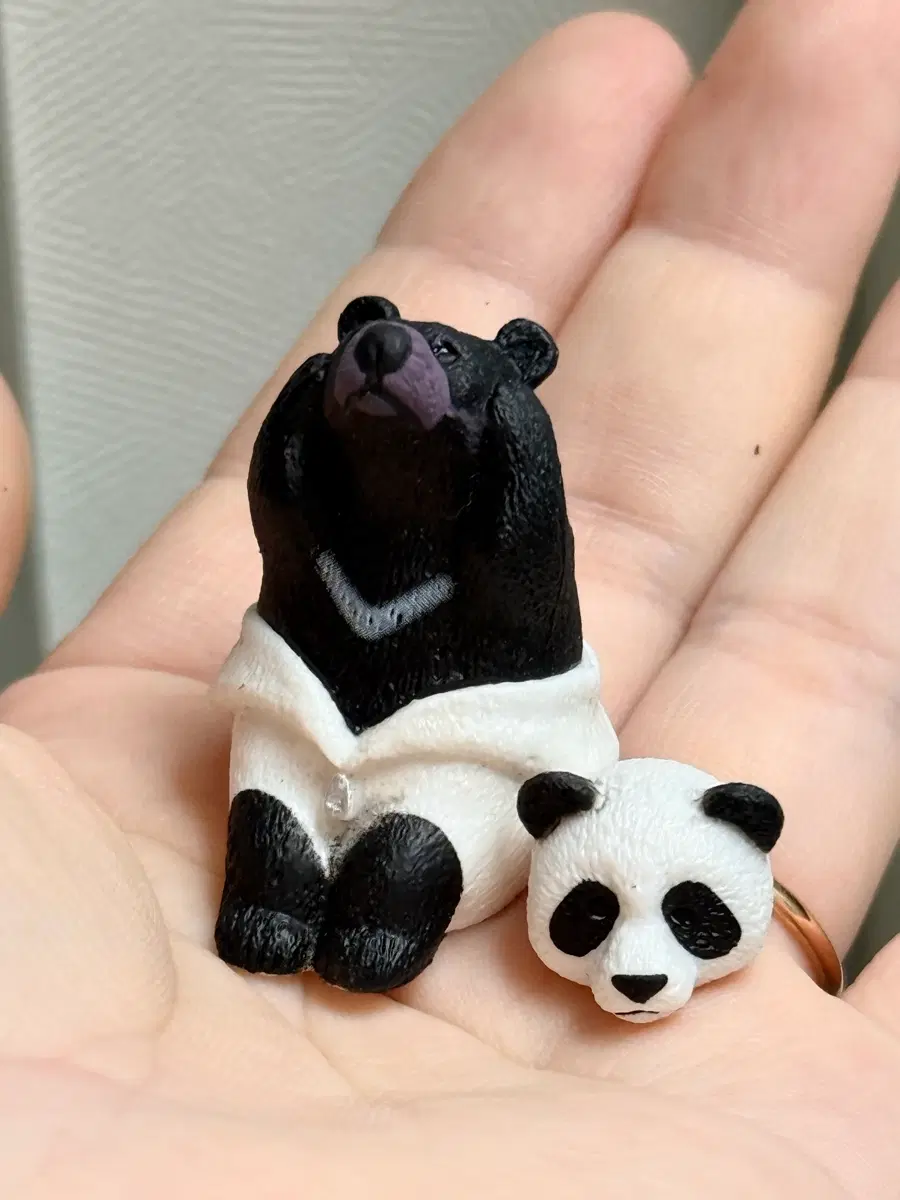 판다 곰돌이 가챠