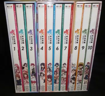 애니메이션 Blu-ray 사키 -Saki- 아치가편 episode of side A 최초 한정판 전 10권 세트