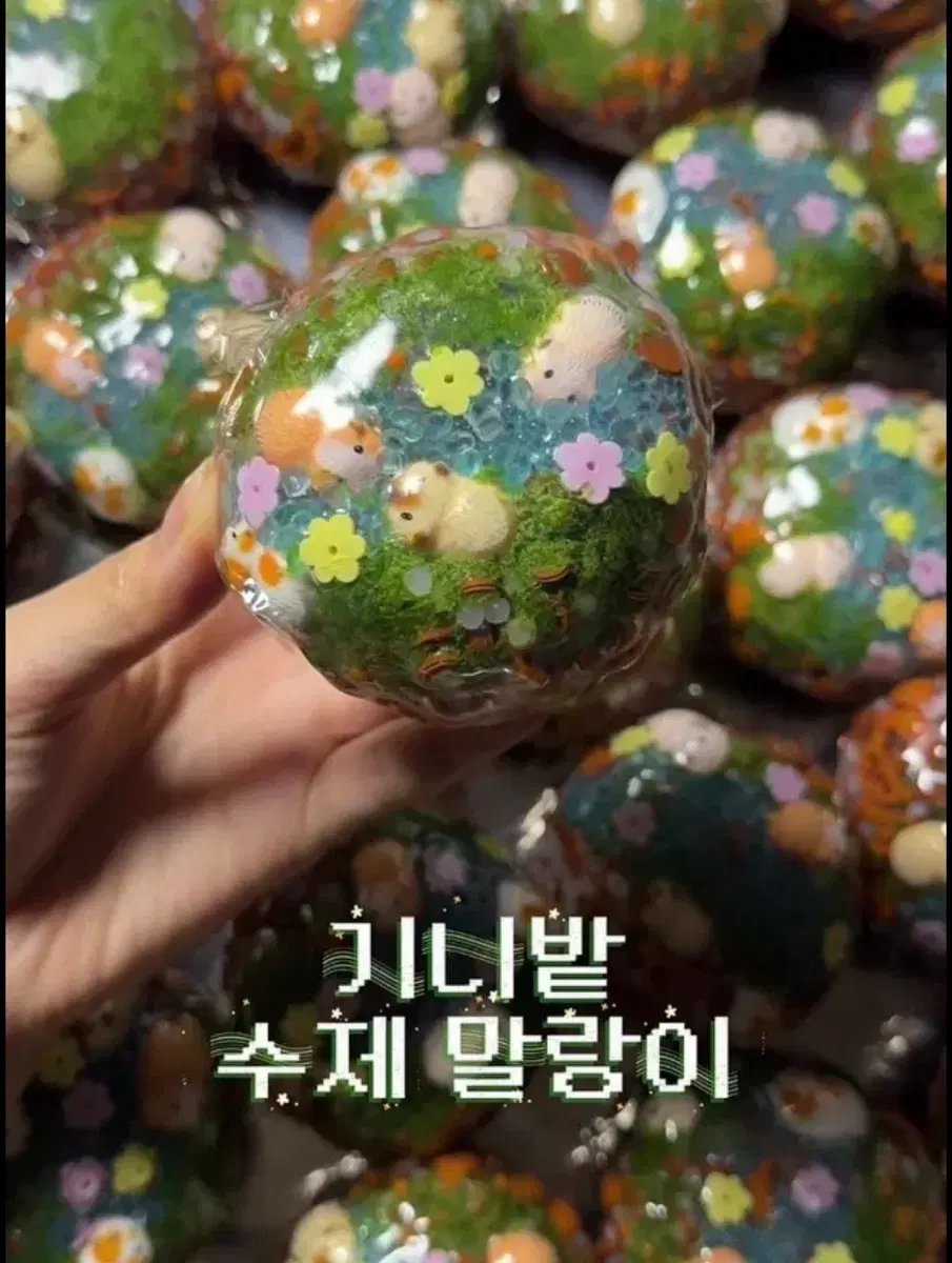 말성말랑샵 기니밭 말랑이 슬랑이
