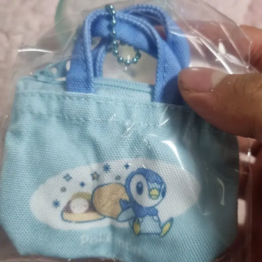부산팝업 팽도리 가방 키링