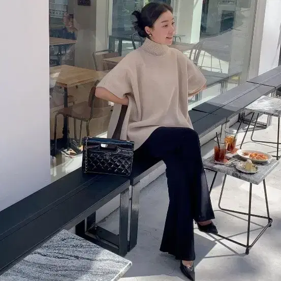 니트터들넥케이프