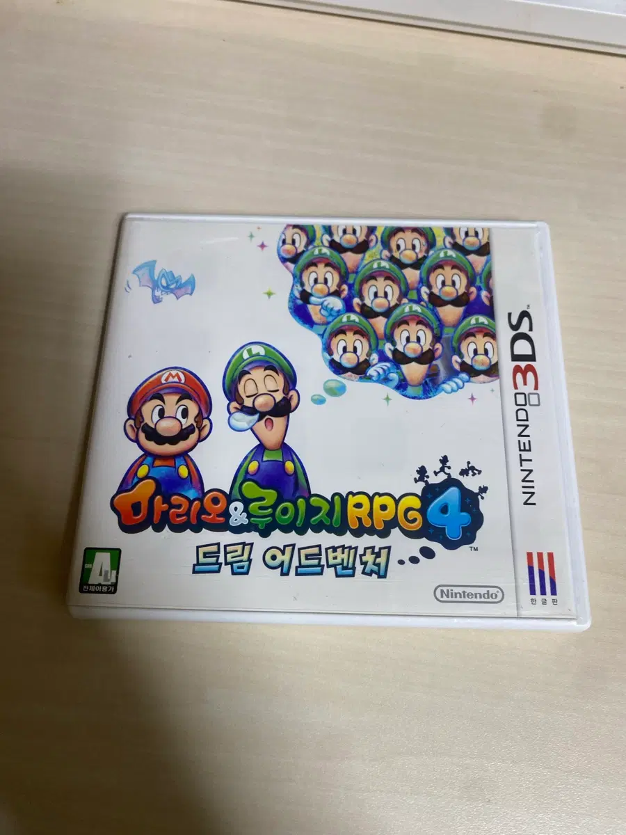 닌텐도 3DS 마리오&루이지 RPG4 드림 어드벤처 칩