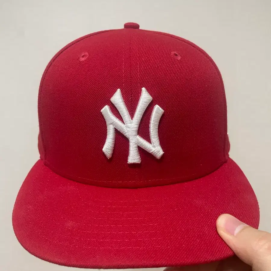 뉴에라 59FIFTY 양키스 레드 7 1/2