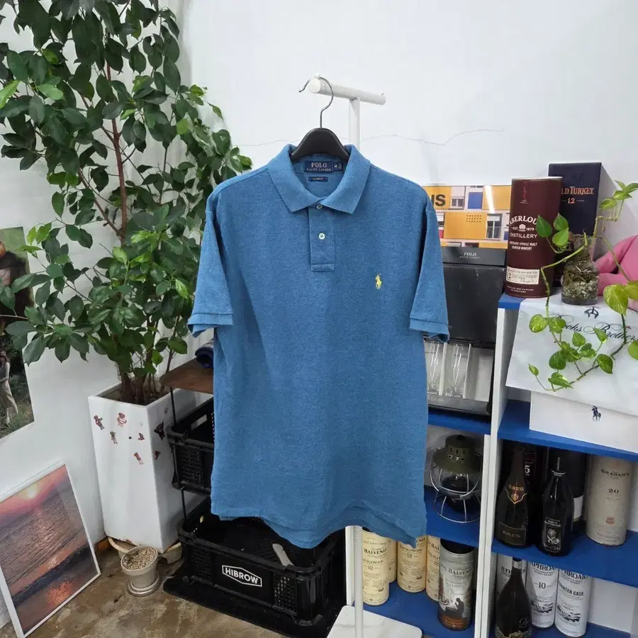 폴로랄프로렌 피케 칼라 반팔티셔츠 M