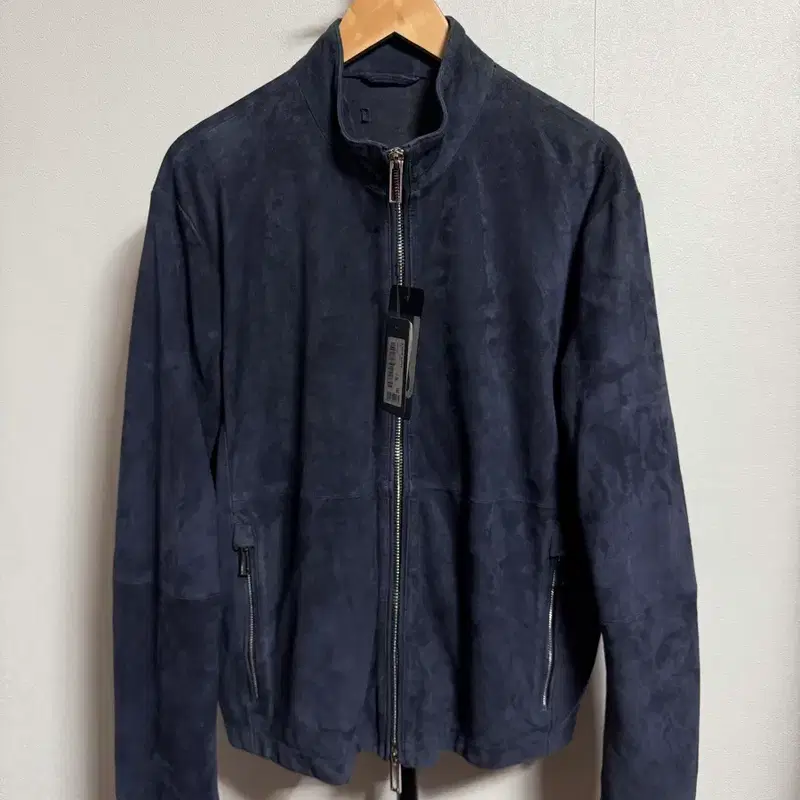 Emporio Armani 20SS 엠포리오 아르마니 고트스킨 스웨이드 블루종 자켓